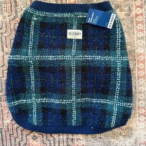 Old Navy Teal Dog Sweater XL